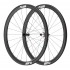 Ultraleichtes 1115g 700C 45x28mm Disc Brake Carbon Rennrad-Laufradsatz Tubeless